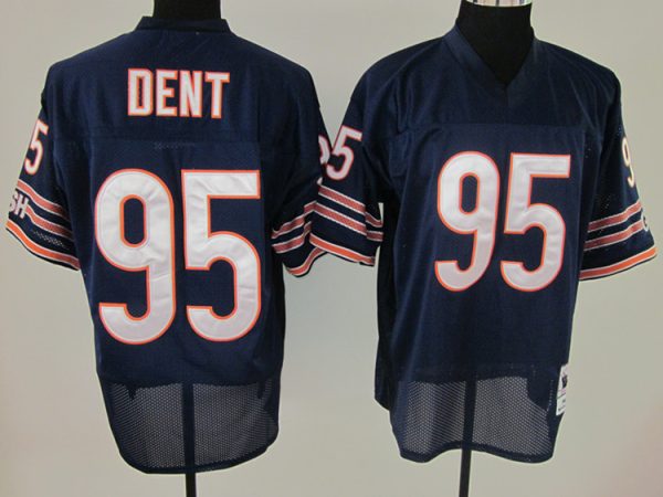 Mitchell And Ness Bears #95 Richard Dent Blue Stitched Jersey