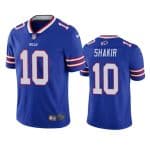 Buffalo Bills #10 Khalil Shakir Blue Vapor Untouchable Limited Stitched Jersey