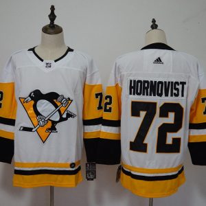 Pittsburgh Penguins #72 Patric Hornqvist White Stitched Adidas Jersey