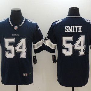 Dallas Cowboys #54 Jaylon Smith Navy Blue Vapor Untouchable Limited Stitched Nike Jersey