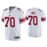 New York Giants #70 Evan Neal White Vapor Untouchable Limited Stitched Jersey