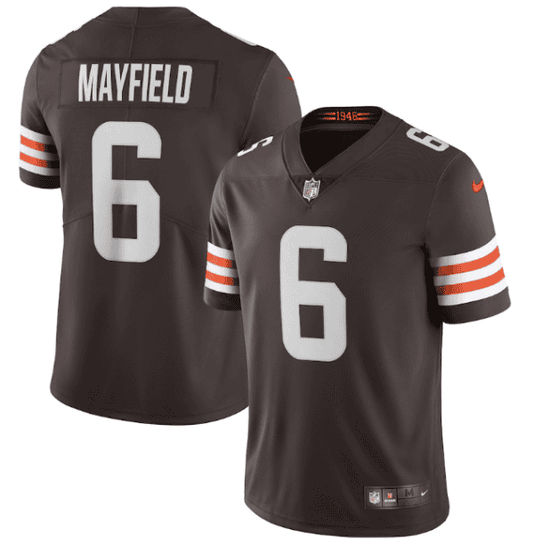 Cleveland Browns #6 Baker Mayfield New Brown Vapor Untouchable Limited Stitched Jersey