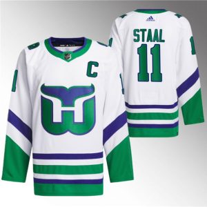 Carolina Hurricanes #11 Jordan Staal White 2023 24 Stitched Jersey