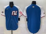 National League San Diego Padres Blank Blue Alternate 2025 All-Star Edition Limited Stitched Jersey