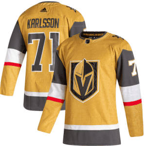 Vegas Golden Knights #71 William Karlsson Gold Stitched Jersey