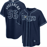 Tampa Bay Rays #56 Randy Arozarena Navy Cool Base Stitched Jersey
