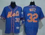 Mets #32 Steven Matz Blue Flexbase Authentic Collection Stitched Jersey