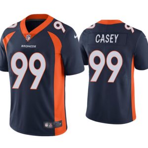 Denver Broncos #99 Jurrell Casey Navy Vapor Untouchable Limited Stitched Jersey