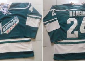 Wild #24 Matt Dumba Green Stitched Jersey