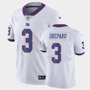 New York Giants #3 Sterling Shepard White Stitched Baseball Jersey