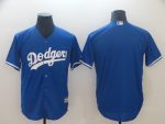 Los Angeles Dodgers Majestic Royal Blank Cool Base Stitched Jersey