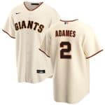 San Francisco Giants #2 Willy Adames Cream Cool Base Stitched Jersey