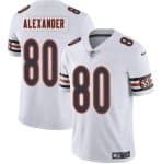 Chicago Bears #80 Maurice Alexander White 2025 Vapor Stitched Jersey