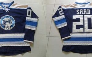 Blue Jackets #20 Brandon Saad Navy Blue Alternate Stitched Jersey