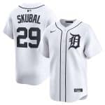 Detroit Tigers #29 Tarik Skubal White 2024 Home Limited Stitched Jersey