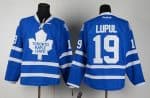 Maple Leafs #19 Joffrey Lupul Blue Home Stitched Jersey