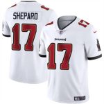 Tampa Bay Buccaneers #17 Sterling Shepard White Vapor Limited Stitched Jersey