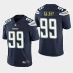 Los Angeles Chargers #99 Jerry Tillery Navy Vapor Untouchable Limited Stitched Jersey