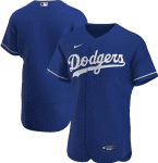 Los Angeles Dodgers Blue Flex Base Stitched Jersey