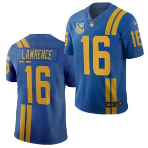 Jacksonville Jaguars #16 Trevor Lawrence Vapor Limited Stitched Jersey