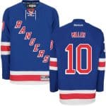 Rangers #10 J.T. Miller Blue Home Stitched Jersey