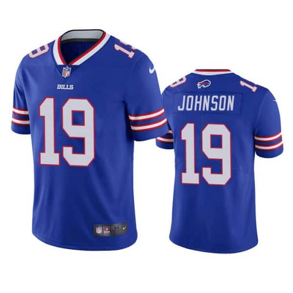Buffalo Bills #19 KeeSean Johnson Blue Vapor Untouchable Limited Stitched Jersey
