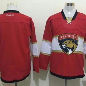 Panthers Blank New Red Stitched Jersey