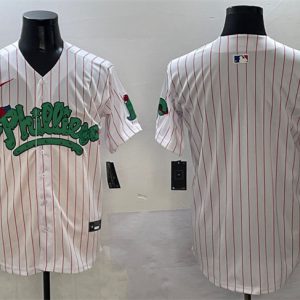 Philadelphia Phillies Blank White Phanatic Limited Stitched Jersey