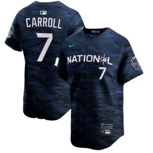 Arizona Diamondbacks #7 Corbin Carroll 2023 All-Star Royal Stitched Jersey
