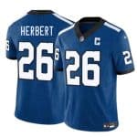 Indianapolis Colts #26 Khalil Herbert Blue 2025 F.U.S.E. Throwback Vapor Limited Stitched Jersey