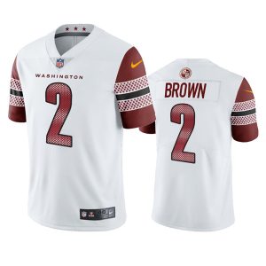 Washington Commanders #2 Dyami Brown White Vapor Untouchable Stitched Football Jersey