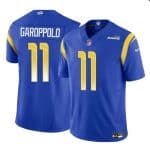 Los Angeles Rams #11 Jimmy Garoppolo Blue 2024 F.U.S.E. Vapor Untouchable Stitched Jersey