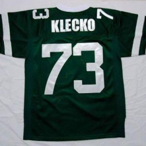 Mitchell And Ness Jets #73 Joe Klecko Green Stitched Throwback Jersey