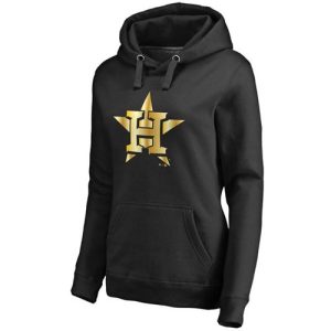 Houston Astros Gold Collection Pullover Hoodie Black