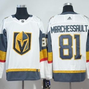 Vegas Golden Knights #81 Jonathan Marchessault White Stitched Jersey