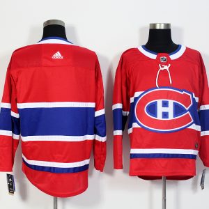 Montreal Canadiens Red Stitched Adidas Jersey