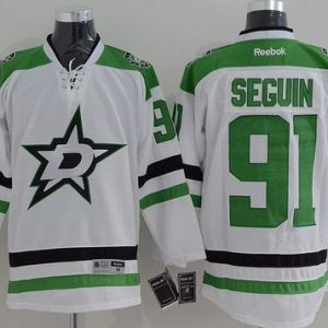 Stars #91 Tyler Seguin New White Stitched Jersey