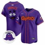 New York Mets Purple Grimace V2 Vapor Limited Stitched Jersey