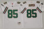 Miami Dolphins #85 Mark Duper White Throwback Stitched Football Jersey