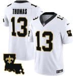 New Orleans Saints #13 Michael Thomas White 2023 F.U.S.E. 1987 Legacy Vapor Stitched Jersey