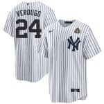 New York Yankees #24 Alex Verdugo White 2024 World Series Cool Base Stitched Jersey