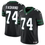 New York Jets #74 Olu Fashanu Black 2024 F.U.S.E. Vapor Untouchable Limited Stitched Jersey