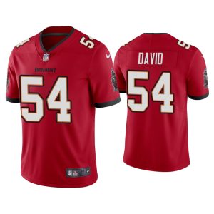 Tampa Bay Buccaneers #54 Lavonte David 2020 Red Vapor Untouchable Limited Stitched Jersey