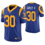 Los Angeles Rams #30 Todd Gurley II Royal Blue 100th Season Vapor Untouchable Limited Stitched Jersey