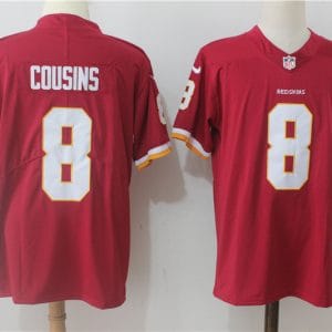 Washington Redskins #8 Kirk Cousins Red Alternate Stitched Vapor Untouchable Limited Nike Jersey