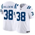Indianapolis Colts #38 Corey Ballentine White 2025 F.U.S.E. Vapor Limited Stitched Jersey