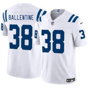 Indianapolis Colts #38 Corey Ballentine White 2025 F.U.S.E. Vapor Limited Stitched Jersey
