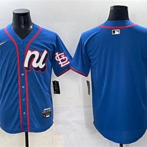 National League St. Louis Cardinals Blank Blue 2025 All-Star Edition Limited Stitched Jersey