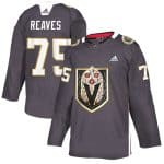 Vegas Golden Knights #75 Ryan Reaves Grey Latino Heritage Night Stitched Jersey