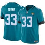 Jacksonville Jaguars #33 Bhayshul Tuten Teal 2024 Vapor Untouchable Limited Football Stitched Jersey